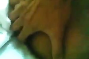 Here is my black skin voluptuous whore dirty slut wife masturbating