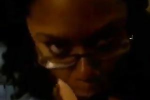 Delicious dark 10-Pounder of my boyfriend satisfies my sex hunger