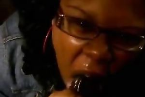 Delicious dark 10-Pounder of my boyfriend satisfies my sex hunger