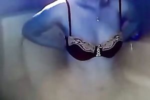 This petite tittied German nympho has no idea we are spying on her