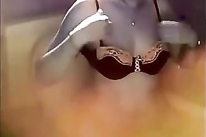 This petite tittied German nympho has no idea we are spying on her