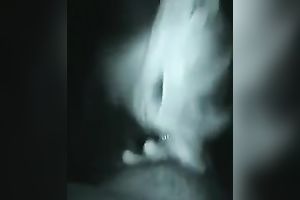 My cute GF sucks my shlong during the time that wearing a mask in POV episode