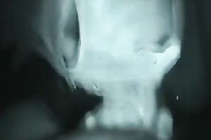 My cute GF sucks my shlong during the time that wearing a mask in POV episode