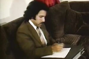 Light head bosomy girlie sucks candied rod of one old freak