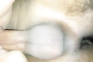 Fair-haired whore receives fucked from behind in homemade POV