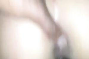 Fair-haired whore receives fucked from behind in homemade POV