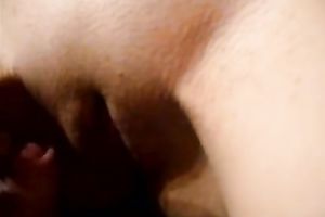 He is teasing her bawdy cleft with his shlong when all this babe desires is his tool inside her