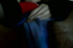 Close up homemade scene with my white bitch fingering her shaggy slit