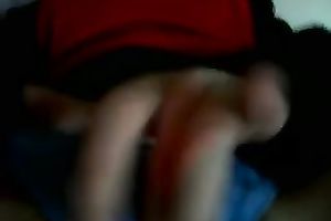 Close up homemade scene with my white bitch fingering her shaggy slit