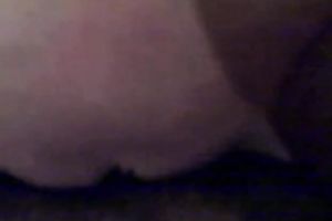 This cute slutty wife is used to engulfing a petite curly wang