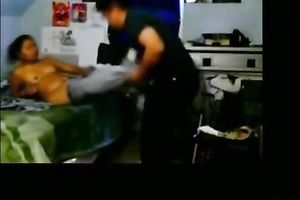 Skanky Indian college student rides hard jock of her coed