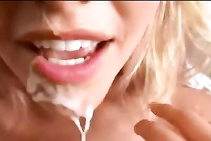 My stunningly nice-looking GF blows my shlong until this babe acquires a facial