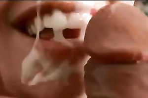 My stunningly nice-looking GF blows my shlong until this babe acquires a facial