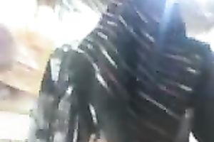 My barefaced black cock sluts can't live without the way I caress her palatable tits