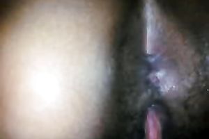 Tight moist dark muff stretched with my BBC on POV home episode