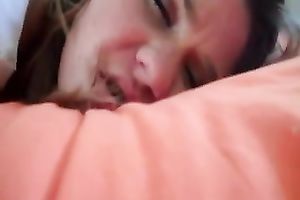 Getting my muff fucked from behind and enjoying a facial cumshot