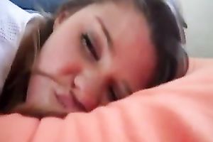 Getting my muff fucked from behind and enjoying a facial cumshot