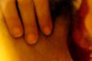 Mature amateur wife lets me film her when this babe plays with her twat