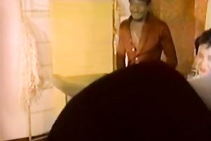 Asian sweetheart got drilled hard by two of her recent friends in her bedroom