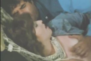 Brunette sweetie acquires her cunny gangbanged in the hammock