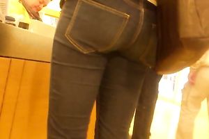 Compilation of hidden webcam movie scenes with hotties in tight jeans