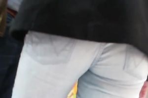 Compilation of hidden webcam movie scenes with hotties in tight jeans