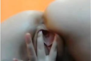 This hungry and lewd camgirl appears to be to be obsessed with her sex toy