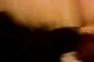 My spunky four-eyed girlfriend gets her taut twat bonked in POV