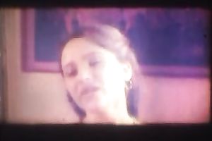 Vintage sex scene with breasty mother I'd like to fuck fucking a young guy