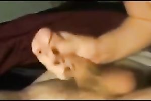 My cute golden-haired sexfriend sucks my penis remarcably well