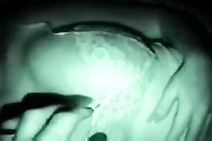 My black cock sluts lets me play with her meatballs and gives me a oral stimulation