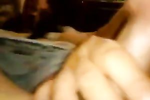 Very valuable tugjob and irrumation from my dark brown girlfriend