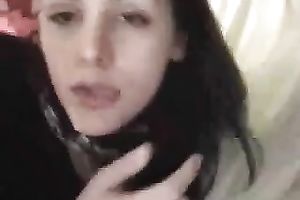 My hungry GF sucks my ramrod greedily until she receives the cum that babe craves