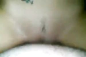 White naughty hoe with hairless pierced poon drilled on livecam