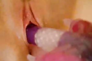 A very gently and soft douple penetration with dildos and sex-toys