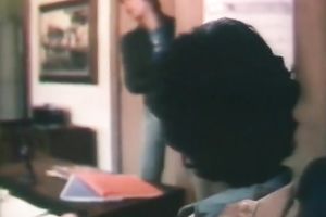 Hot dark brown floozy receives nailed in missionary pose by the pool