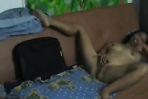 Raunchy Thai trollop acquires undressed and shows her butt