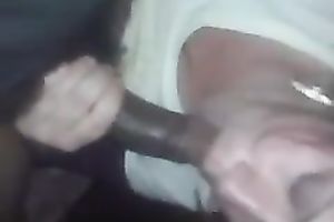 Juicy dark shlong lastly in my face hole after lengthy time