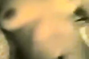 Slutty Indian legal age teenager sucks a dong and welcomes it in her twat