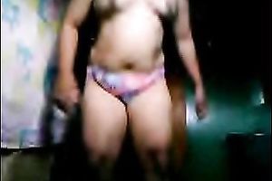 not so marvelous woman caught on camera stripping in her room and exposing her boobs