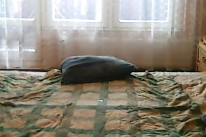 Nasty Bulgarian nympho rides her lover's penis in cowgirl position