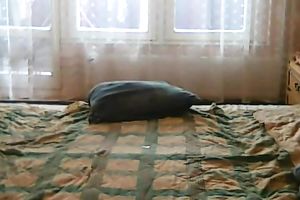 Nasty Bulgarian nympho rides her lover's penis in cowgirl position