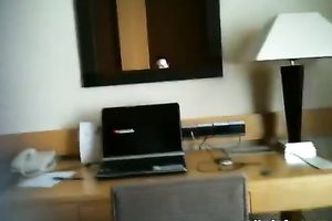 Amateur slut in glasses receives facialed hard indoors