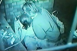 This horny Japanese hussy is giving her paramour a fine oral-service