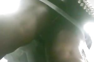 Saucy dark mother I'd like to fuck from the ghetto and her hawt upskirt