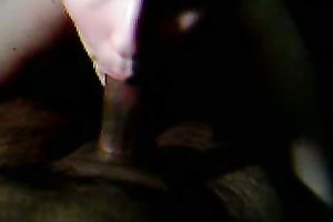 Watching Her Eyes Sparkle As She Devours His Dark Shlong Eagerly