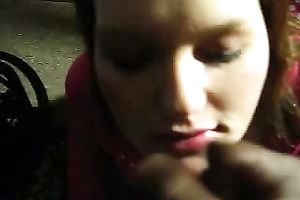 Sultry Brunette Greedily Guzzles Every Drop Of His Thick, Creamy Cum