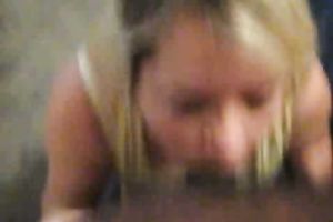 Busty Blonde Devours His Massive, Swarthy Cock With Passionate Lust