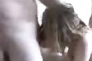 Amateur gang group-sex with bulky white woman in her bedroom