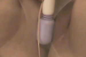 A large obese white a-hole of my black cock sluts and a purple sex tool